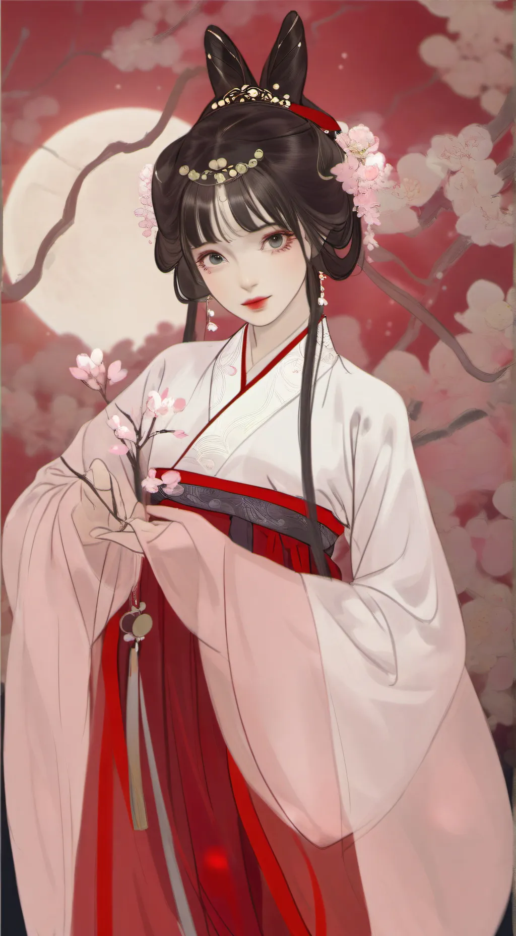 ai character: Empress Lu Ming background