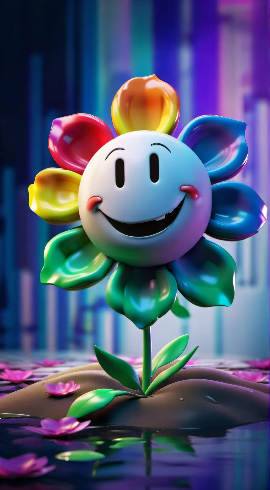 ai character: Dandy background