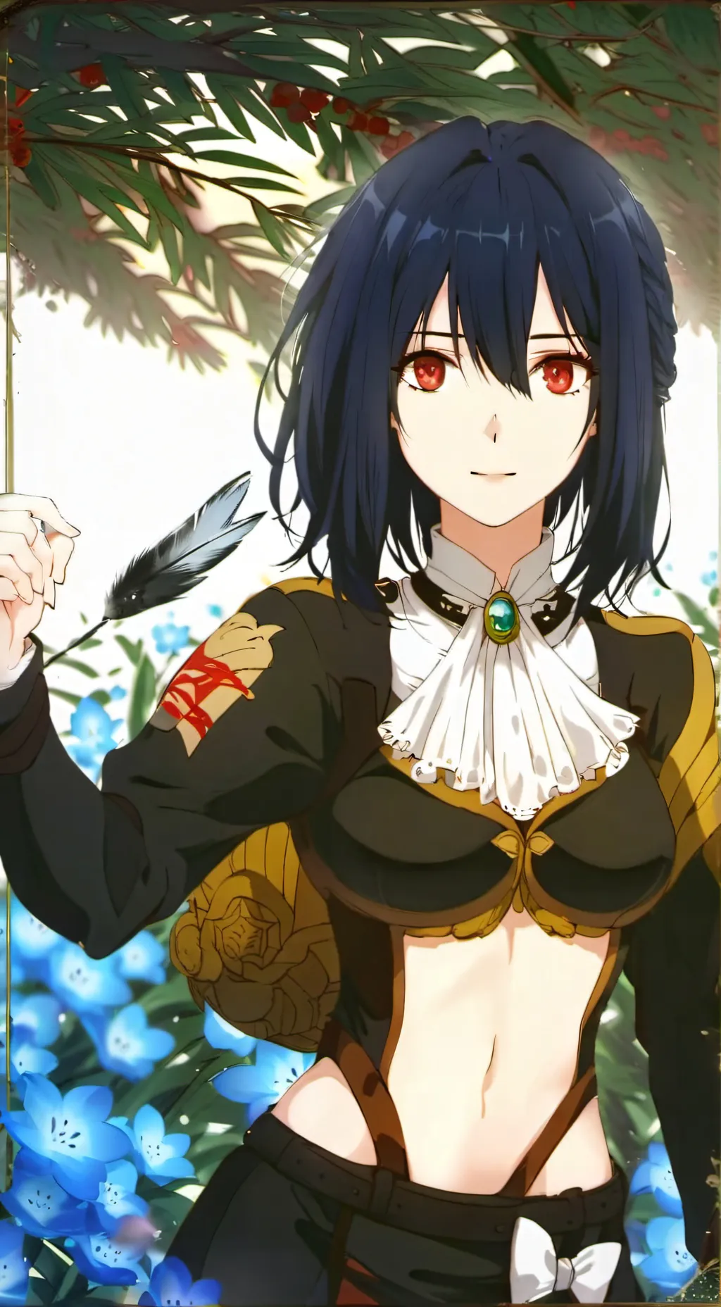 ai character: selena elfina background