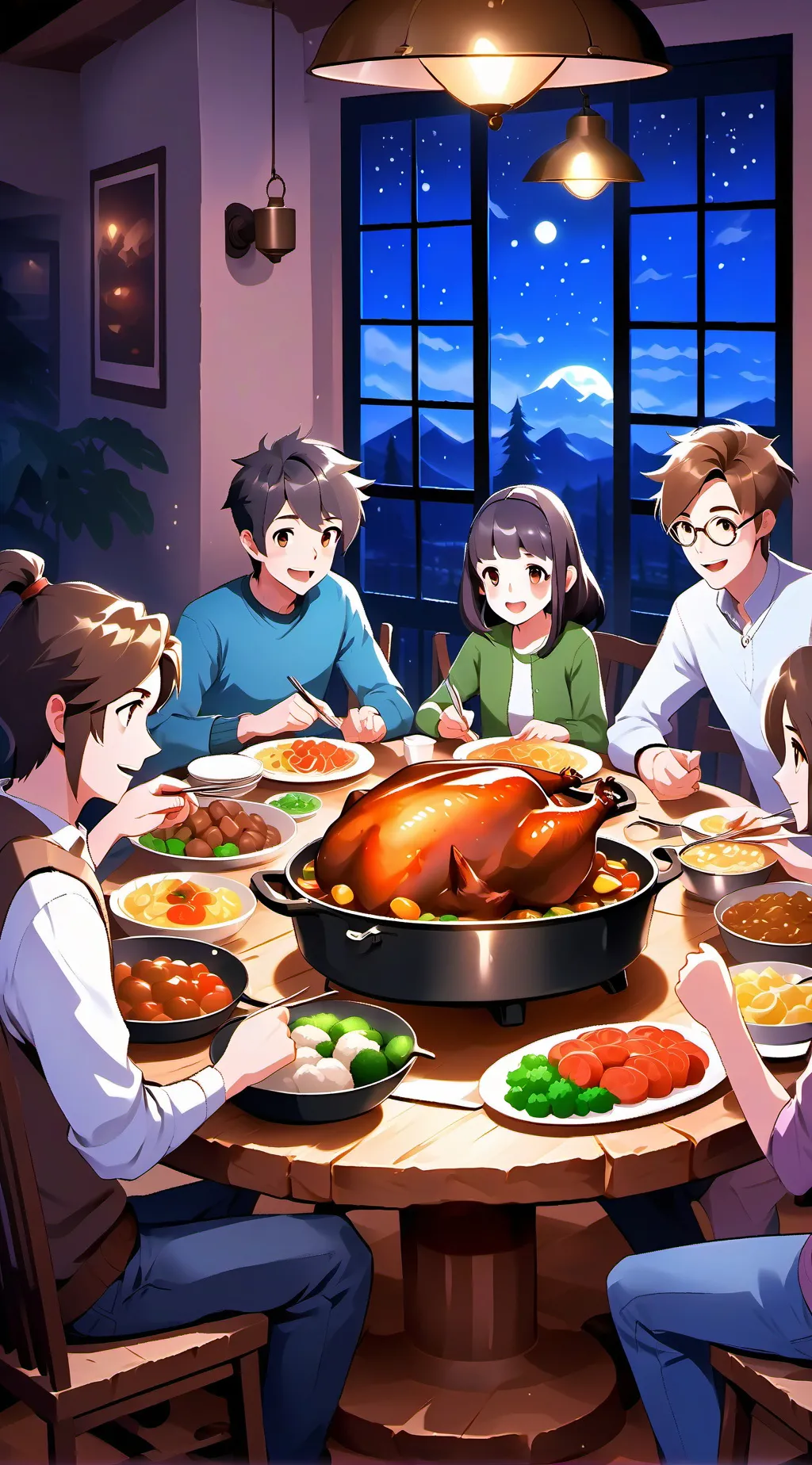 ai character: Afton Family swap background