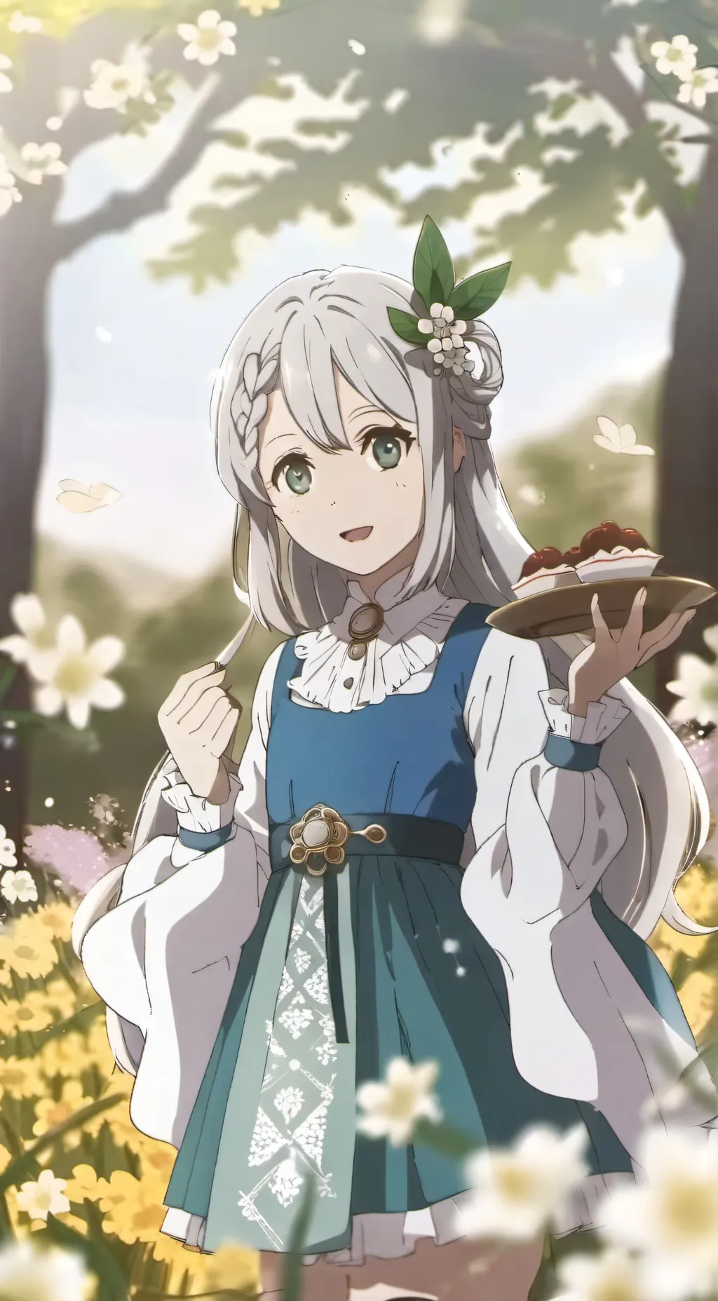 ai character: queso background