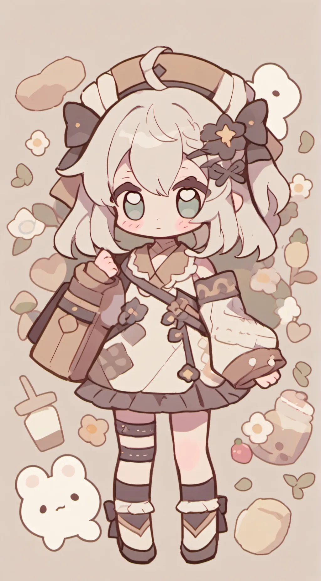 ai character: Molly and Isaac background