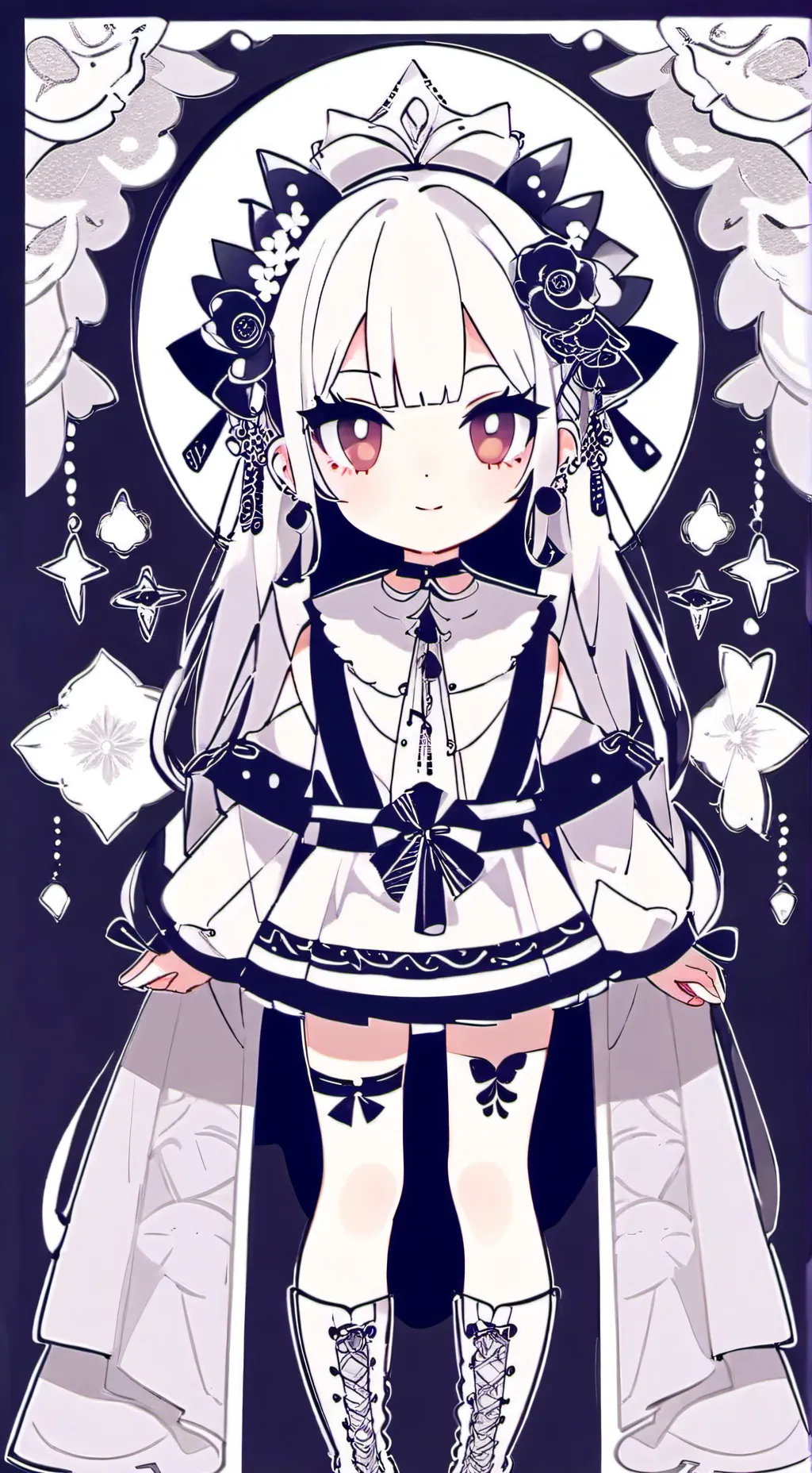 ai character: Skinned alive background