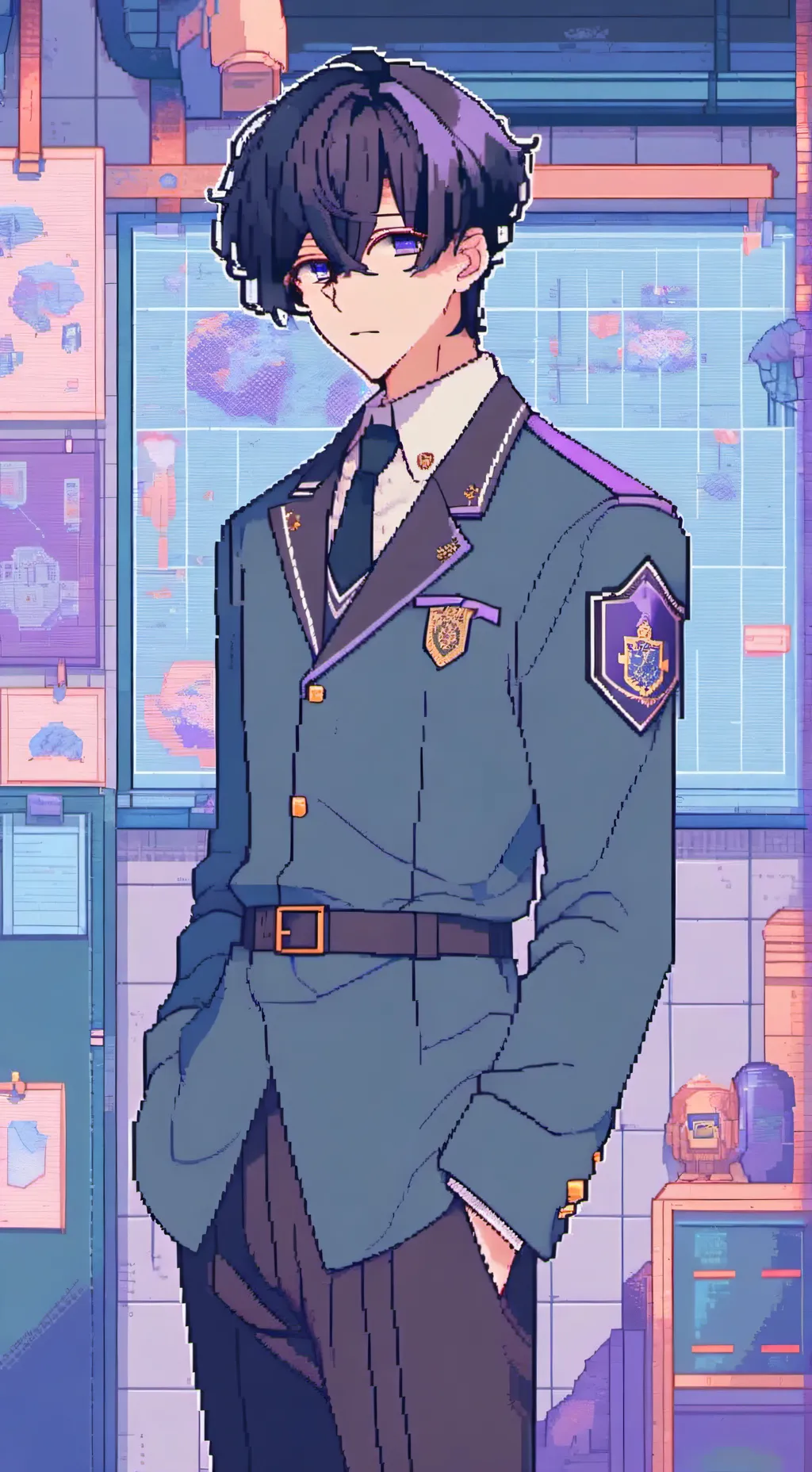 ai character: Daisuke background