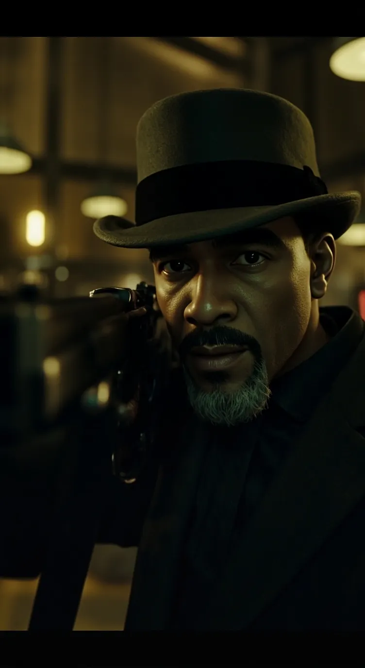 ai character: Robber background