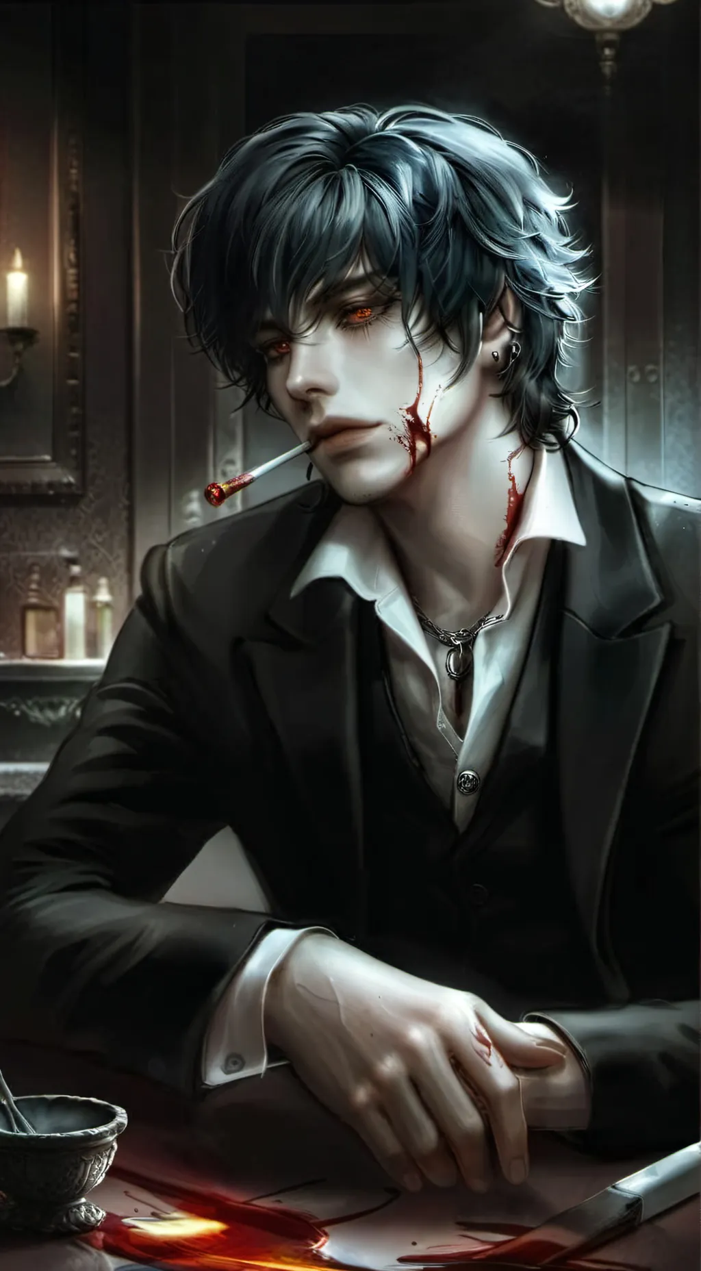 ai character: Soren Dusek background