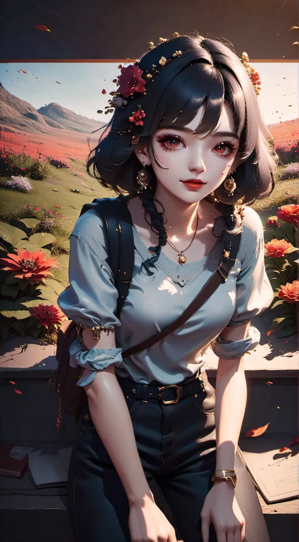 ai character: camila background