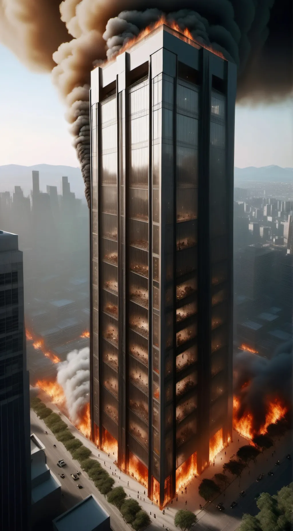 ai character: Hb fight background