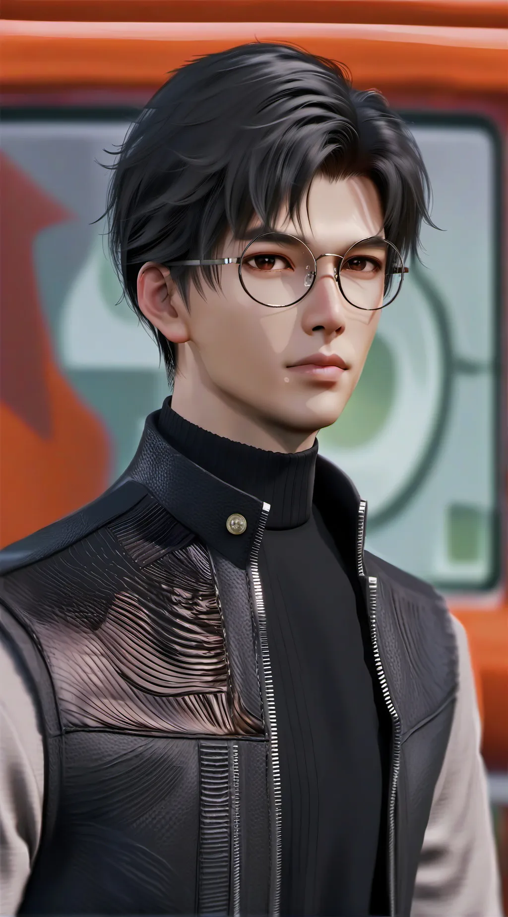 ai character: Zane  background