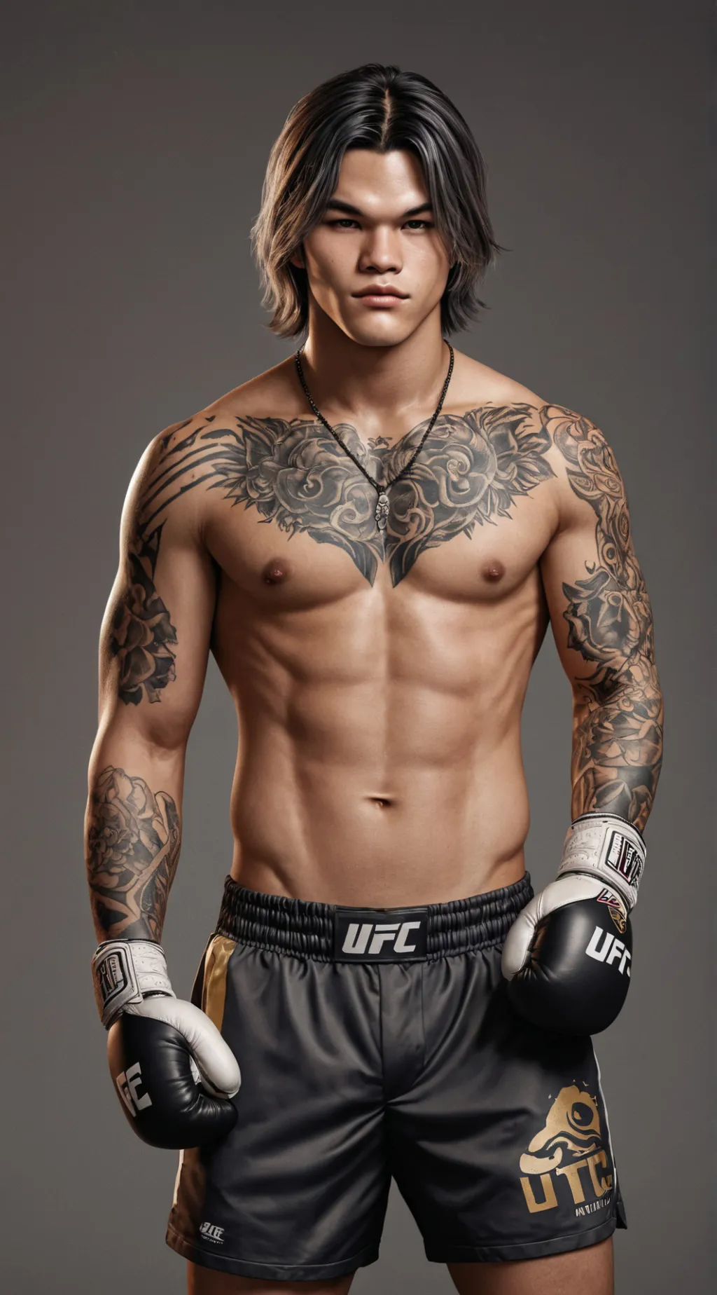 ai character: Pier'angelo  background