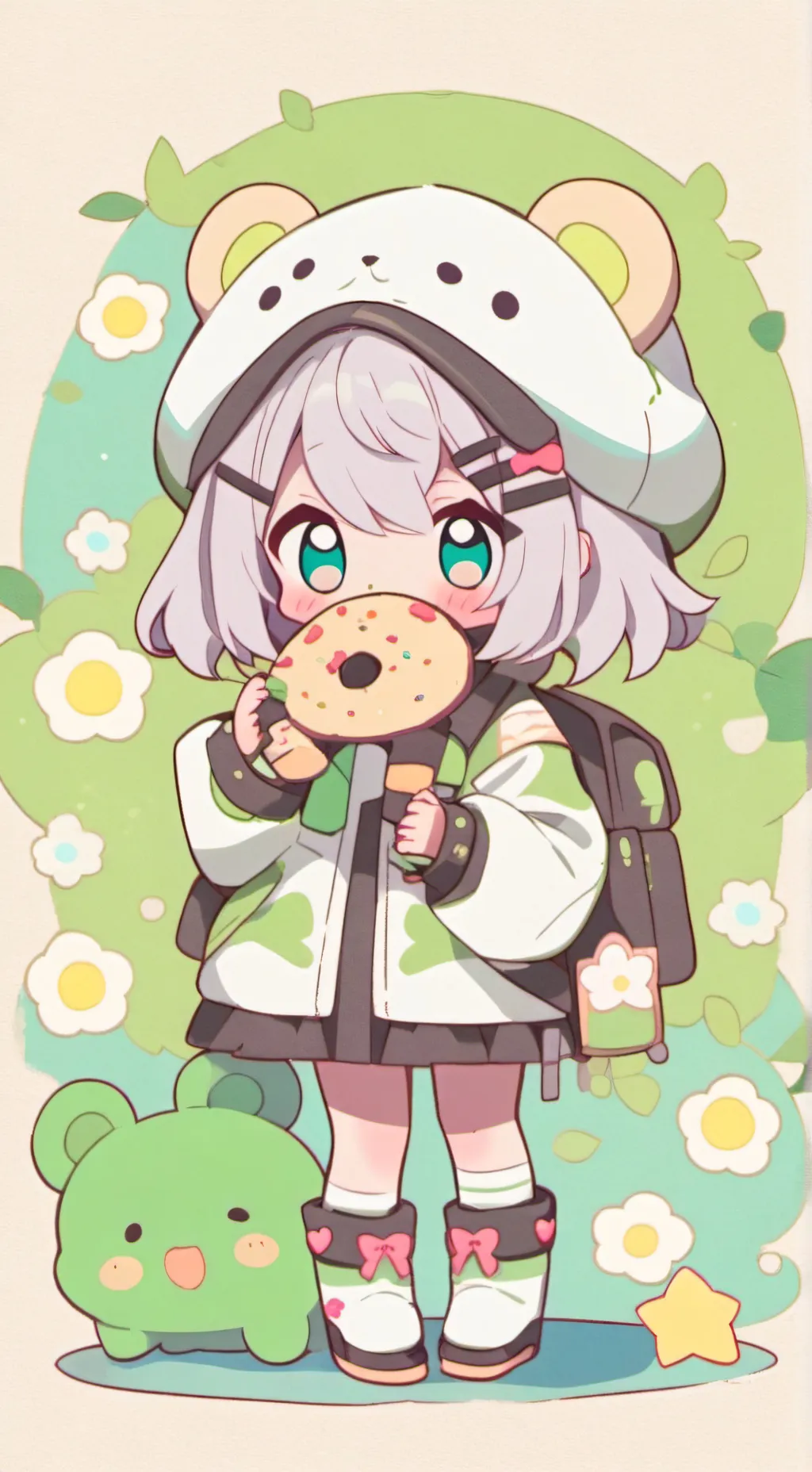 ai character: jasmine and revi background