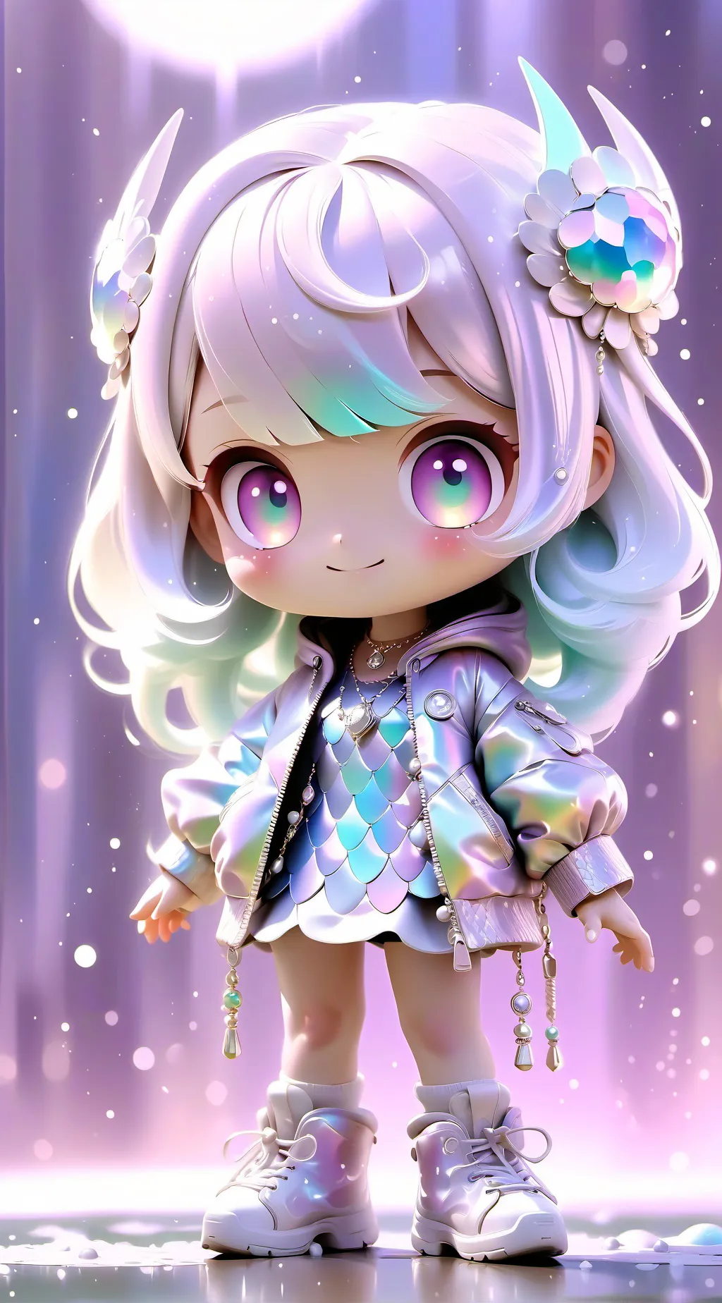 ai character: catch teenieping  background