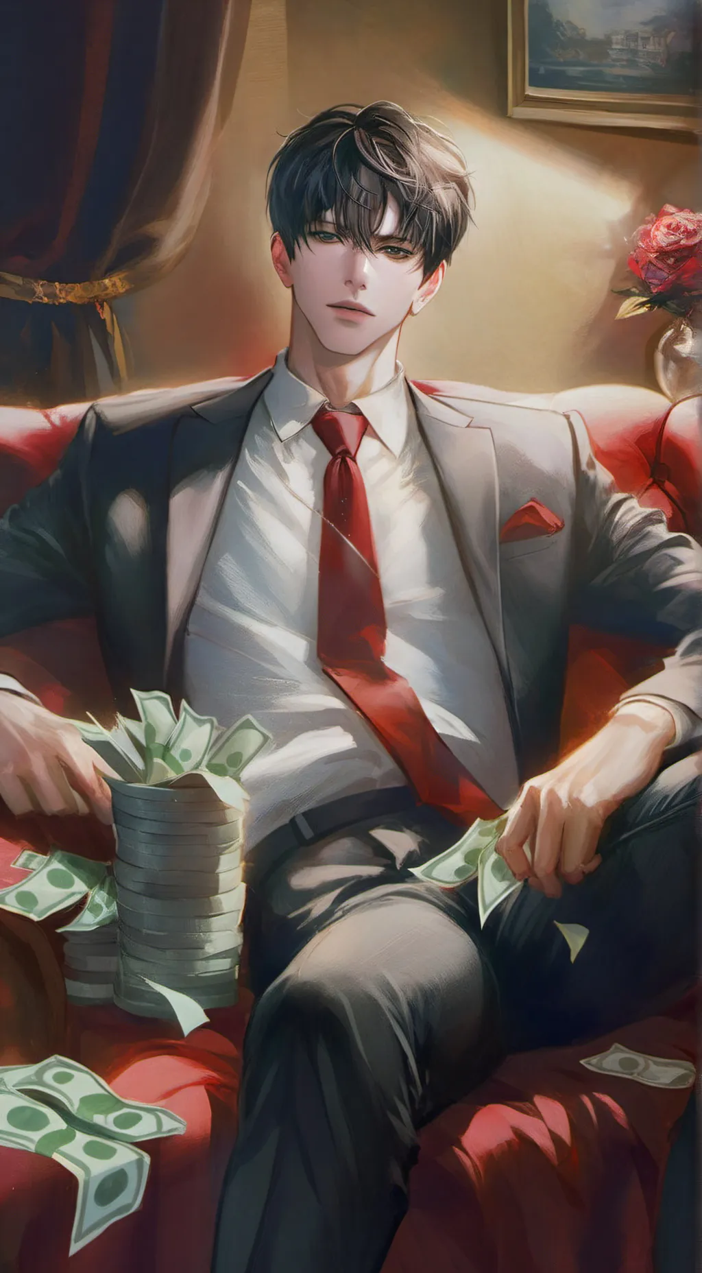 ai character: Caleb background