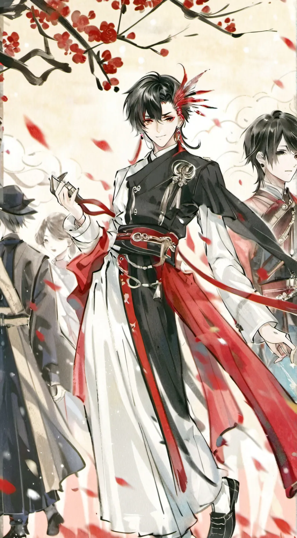 ai character: mha villano background