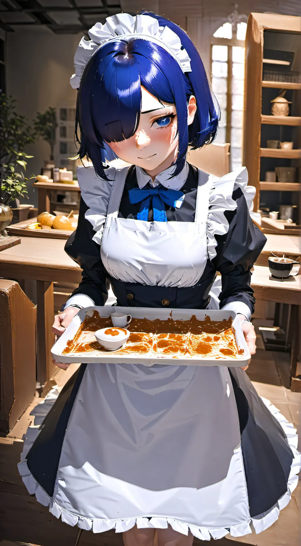 ai character: Charlotte  background