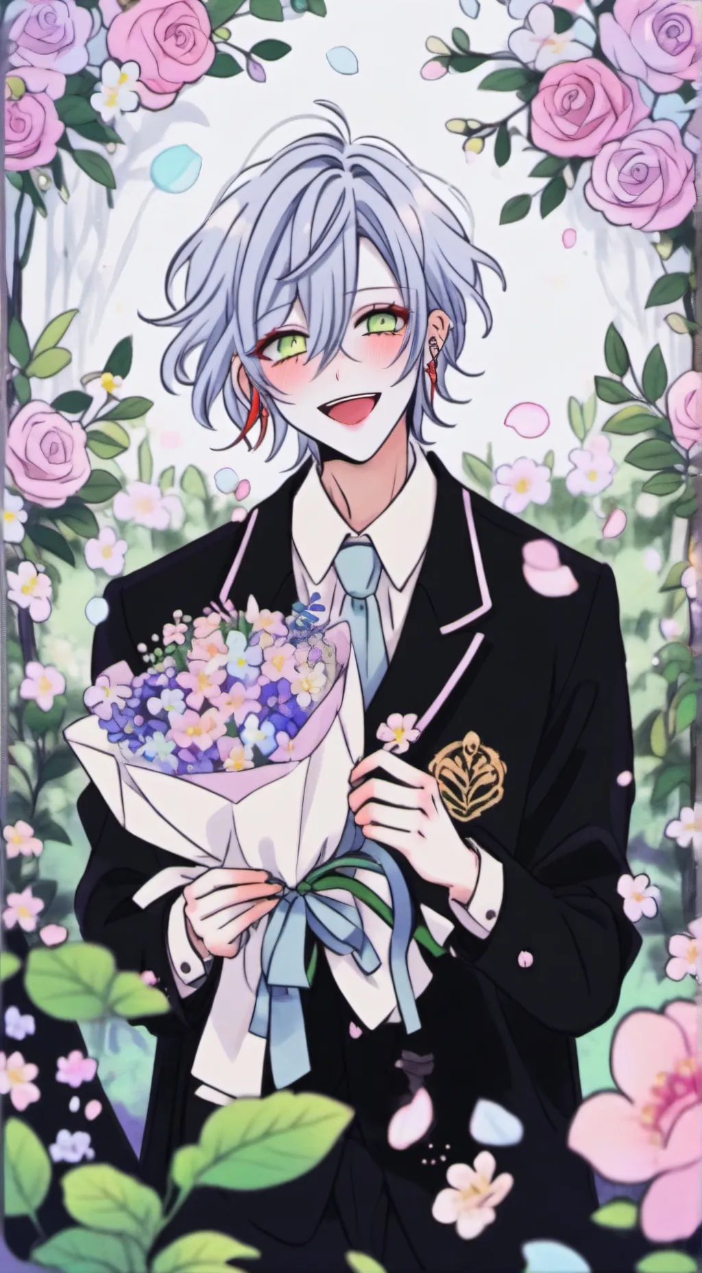 ai character: Хитоши background