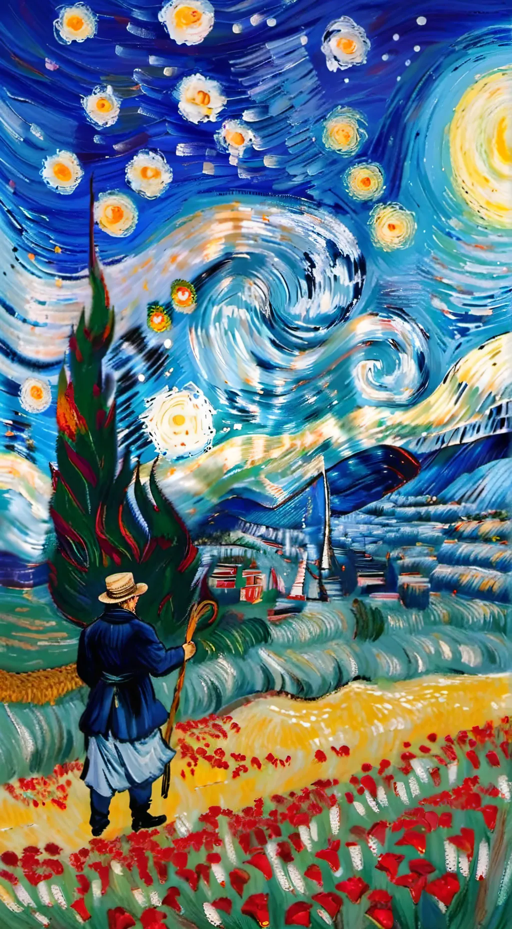 ai character: Bad boy  background