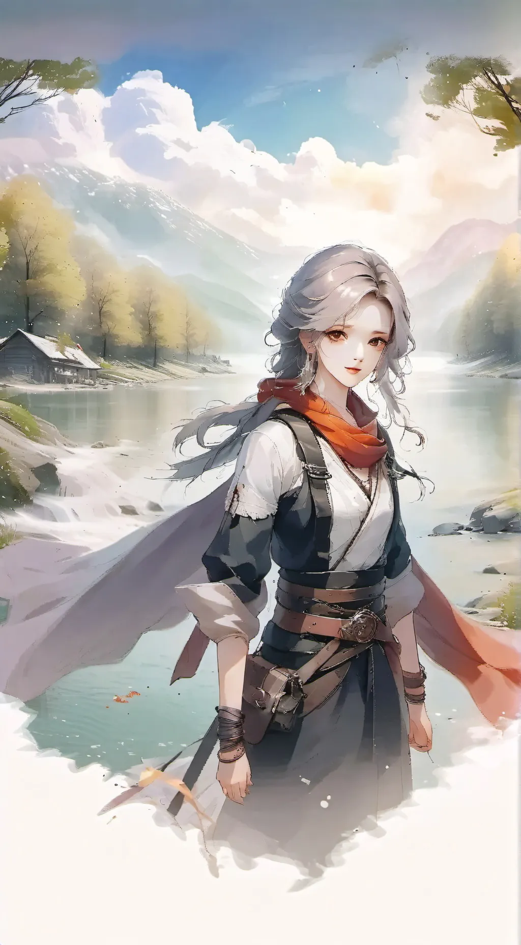 ai character: Elara background