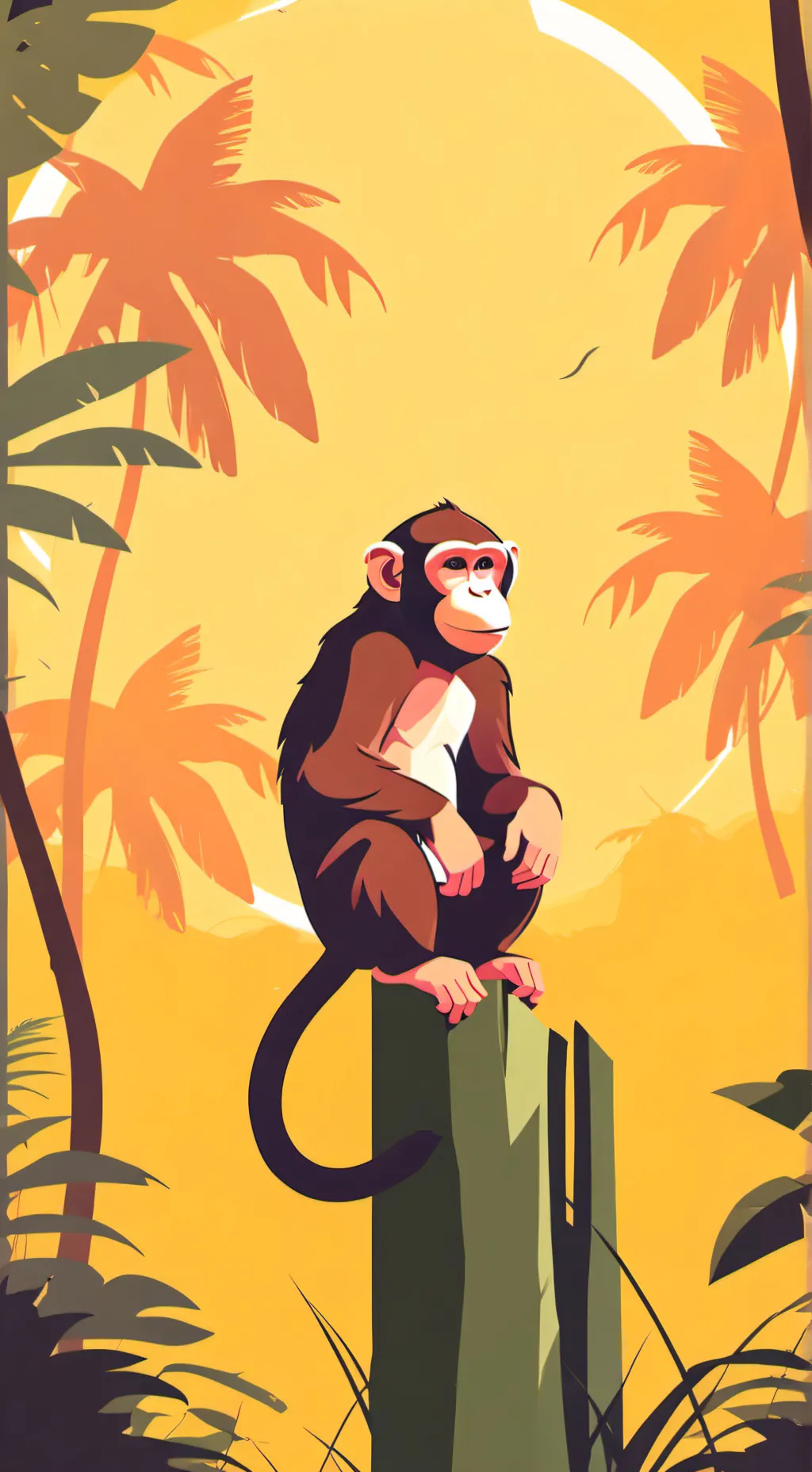 ai character: gorilla tag player background