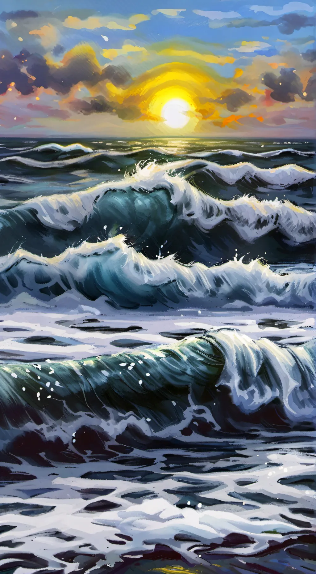 ai character: Uppermoon skating background