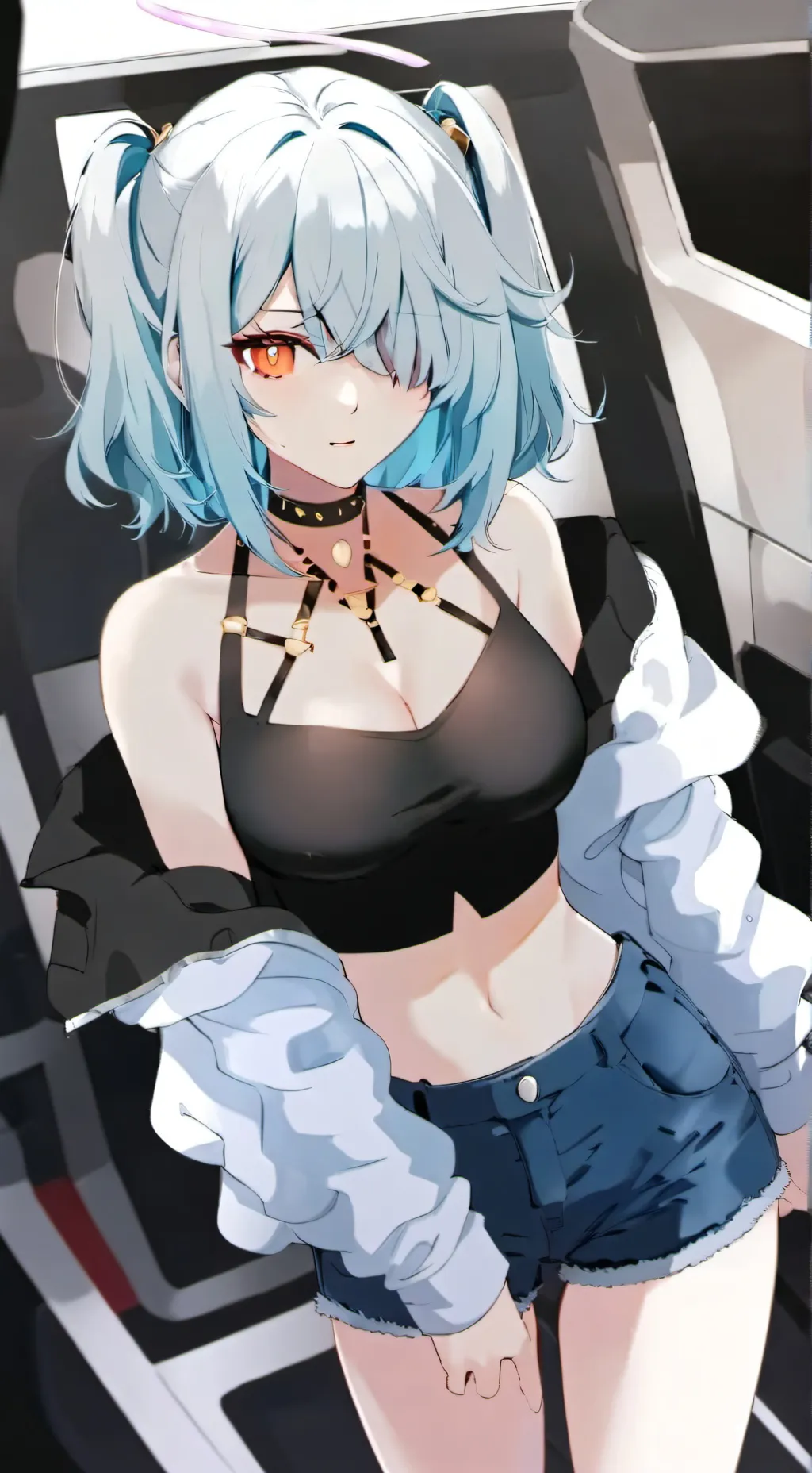 ai character: Cantarella Fisalia background