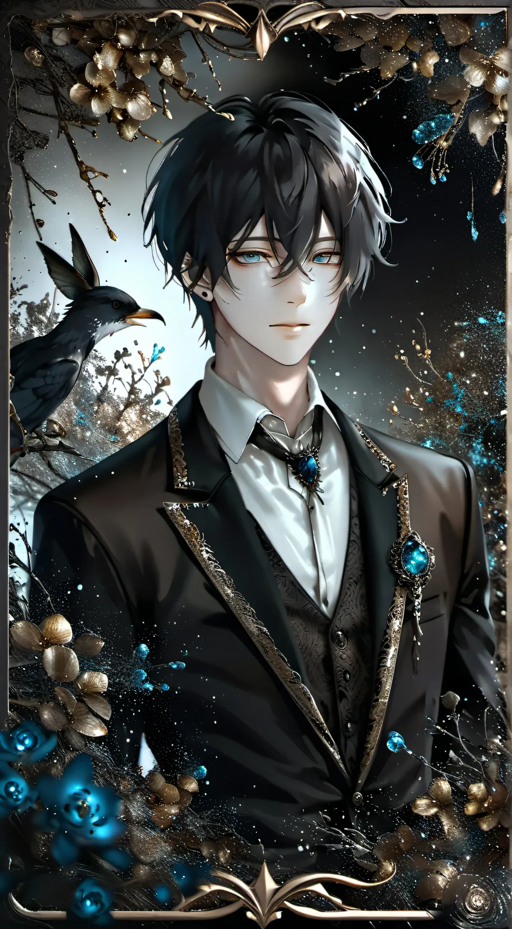 ai character: ッElijahッ background