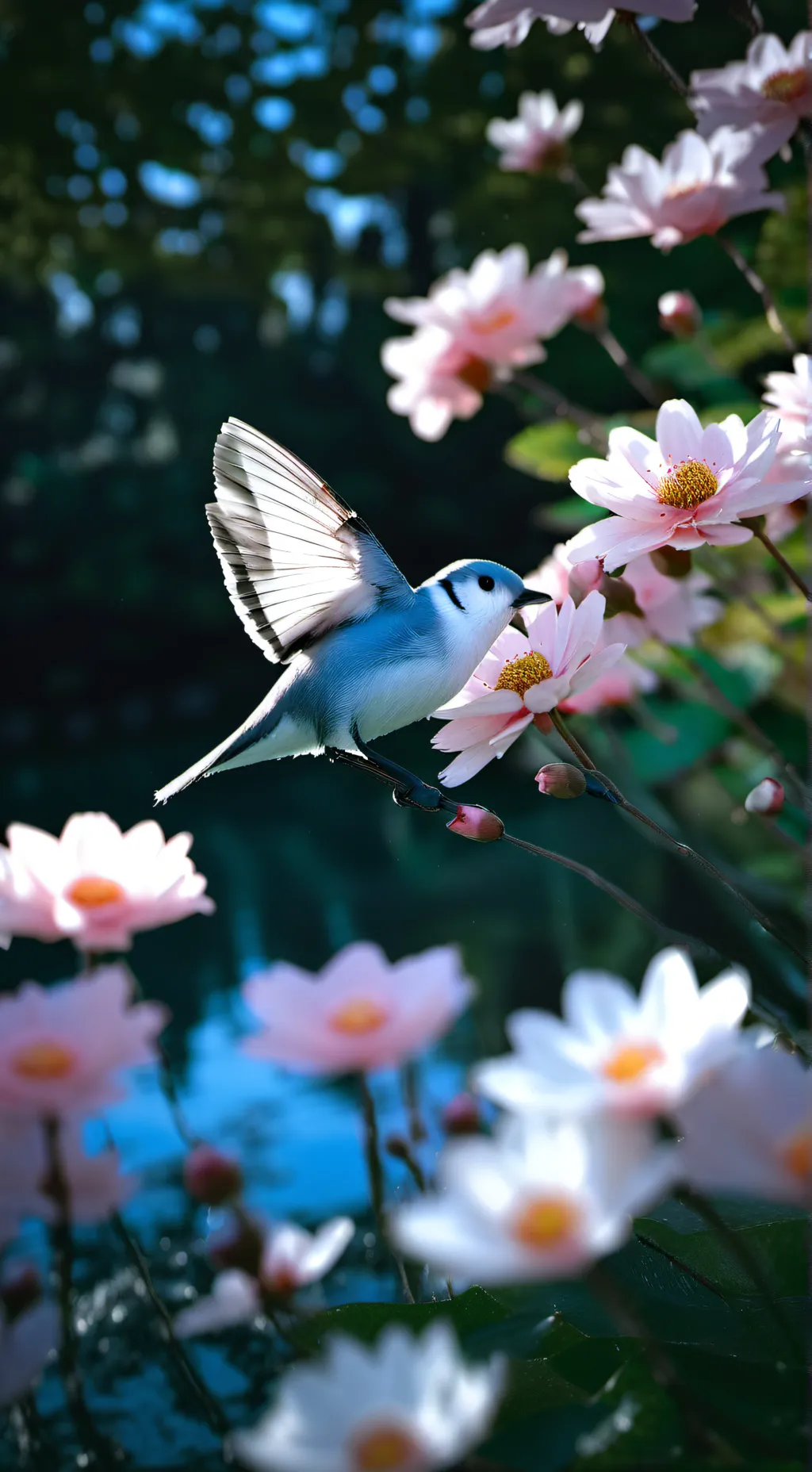 ai character: Question  background