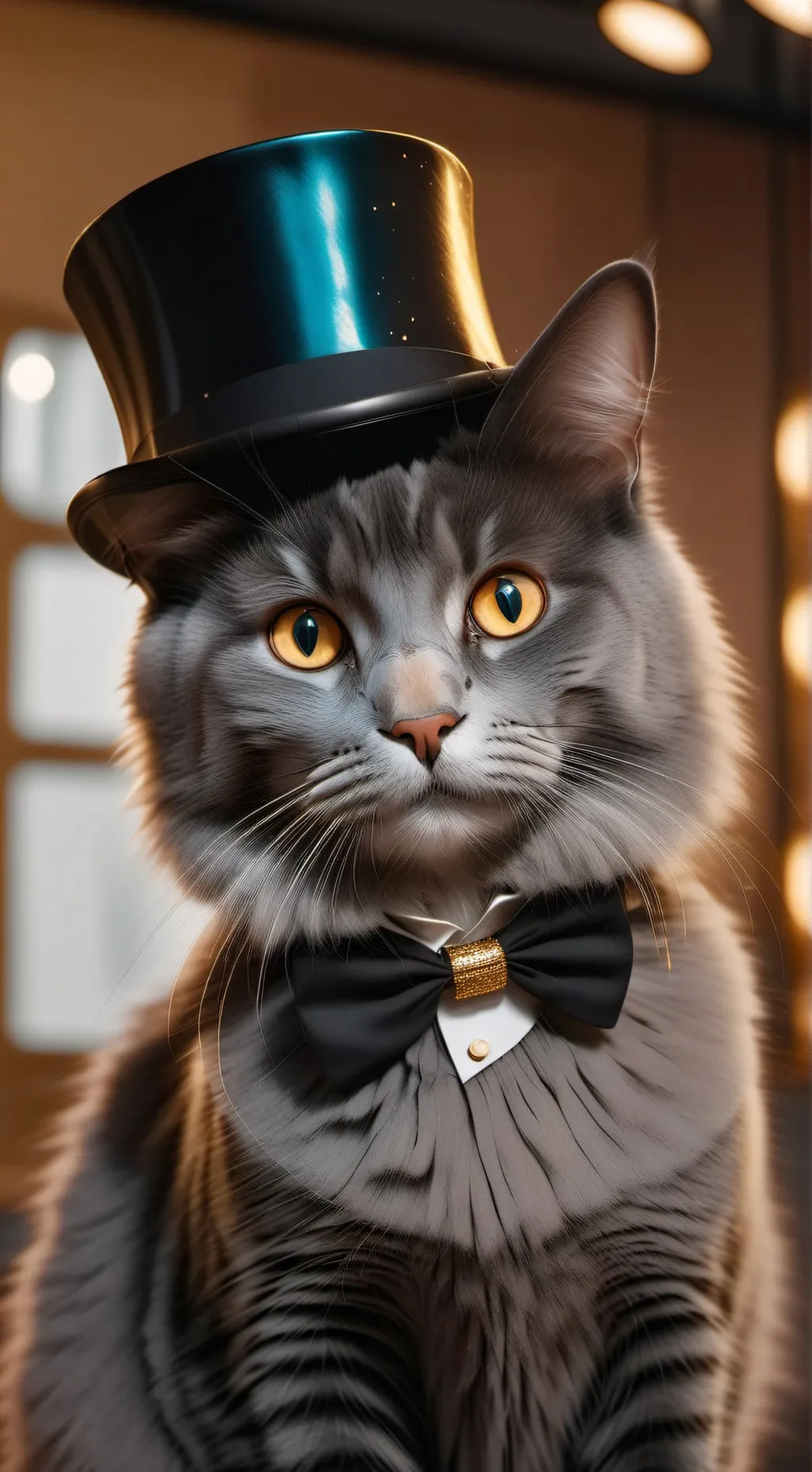 ai character: TikTokClapper background