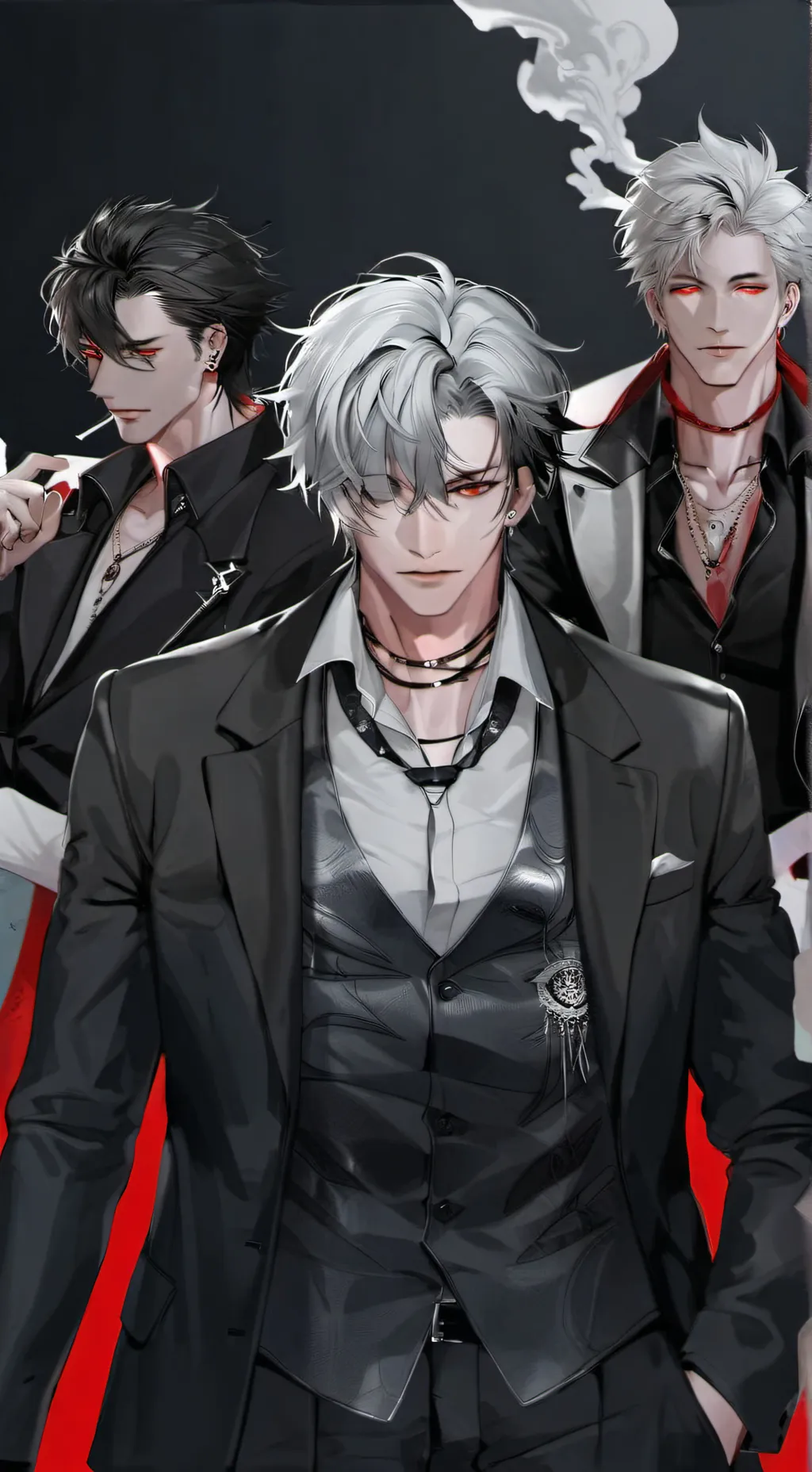 ai character: vampires background