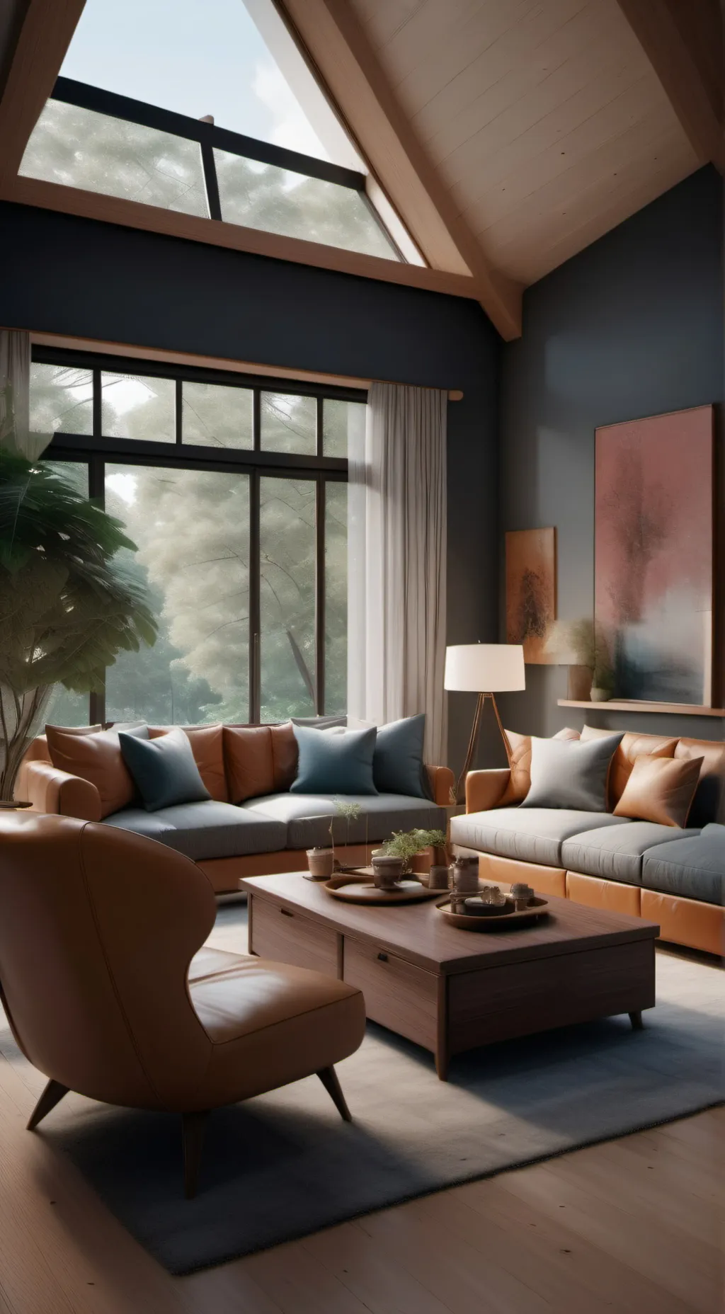 ai character: LOV x stain background