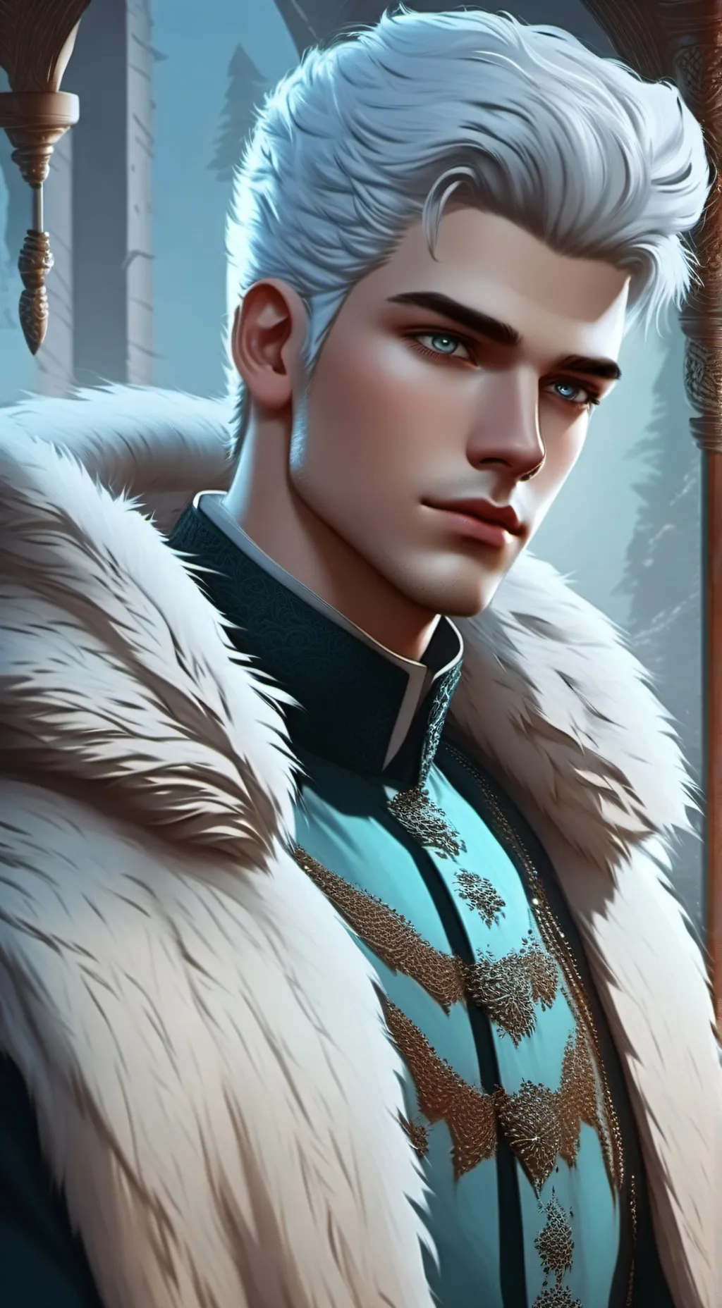 ai character: Alpha Zeke  background