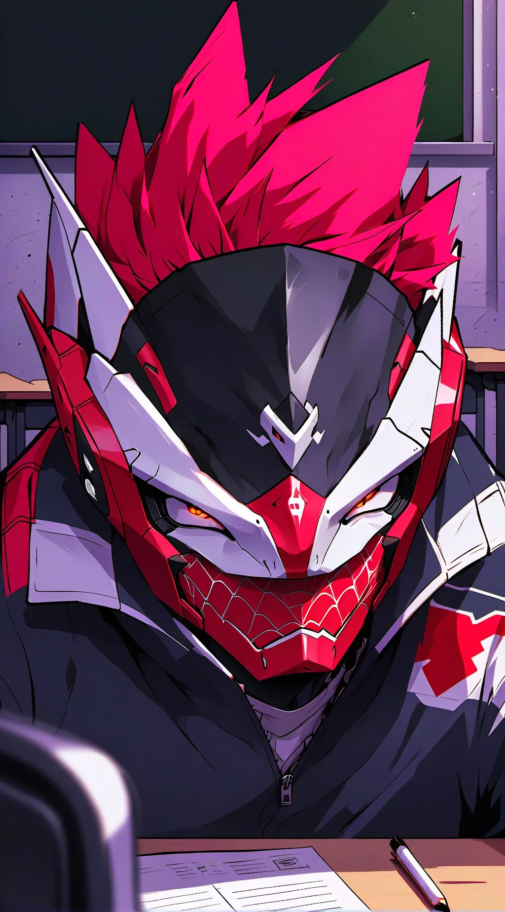 ai character: my school  background