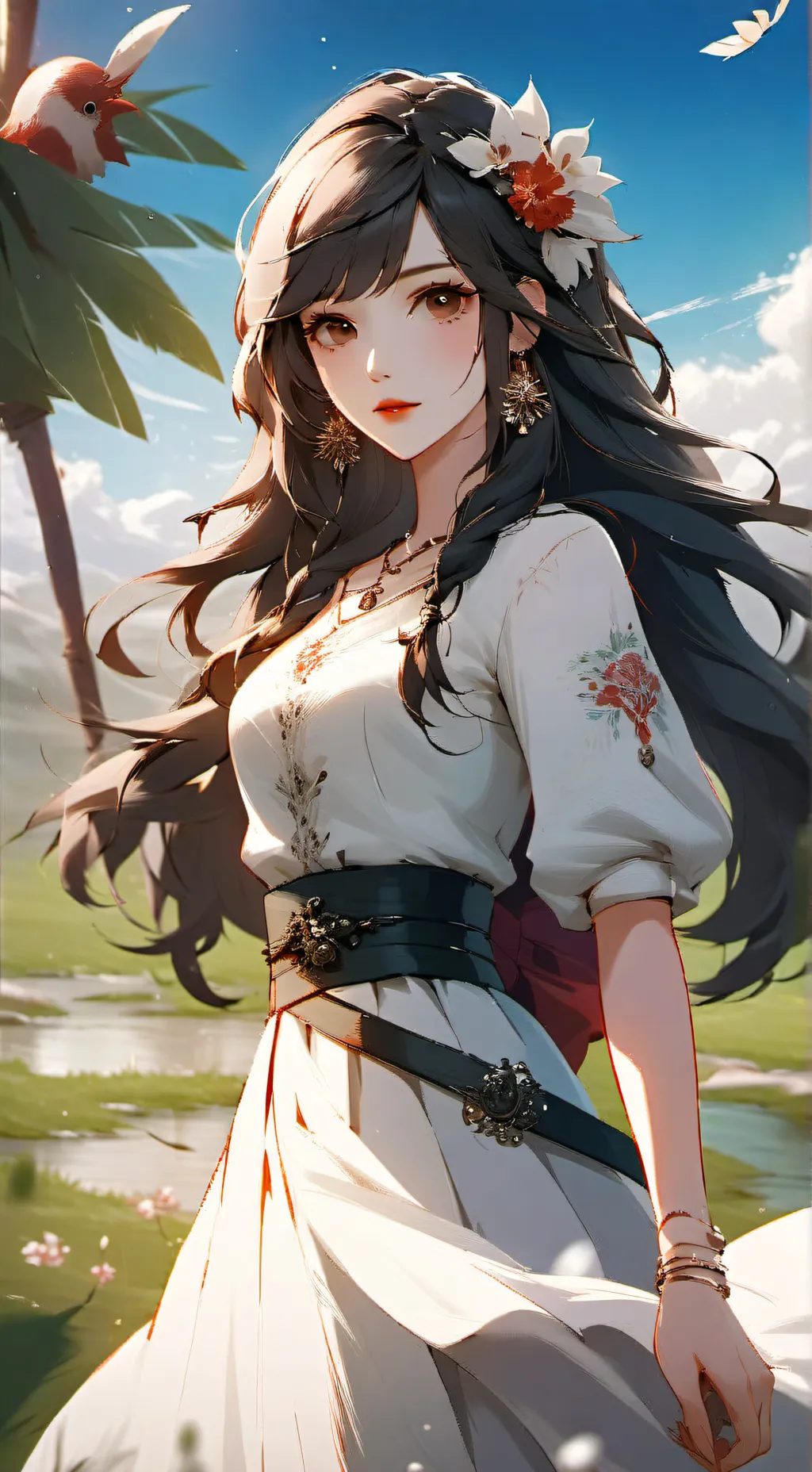 ai character: Clara/tu/Matteo background