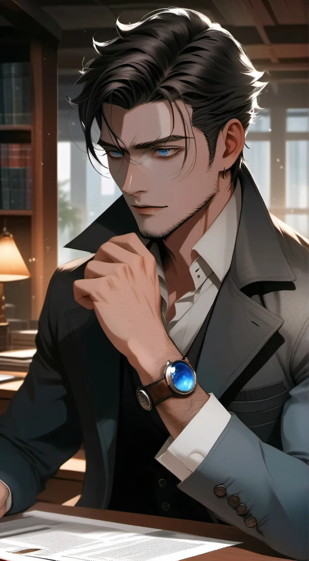 ai character: Daniel Greyson background