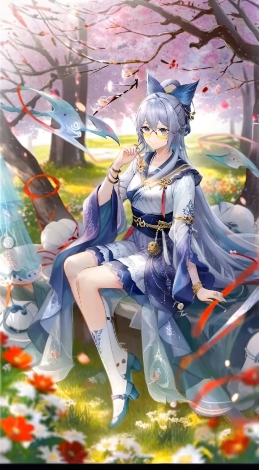 ai character: mina background