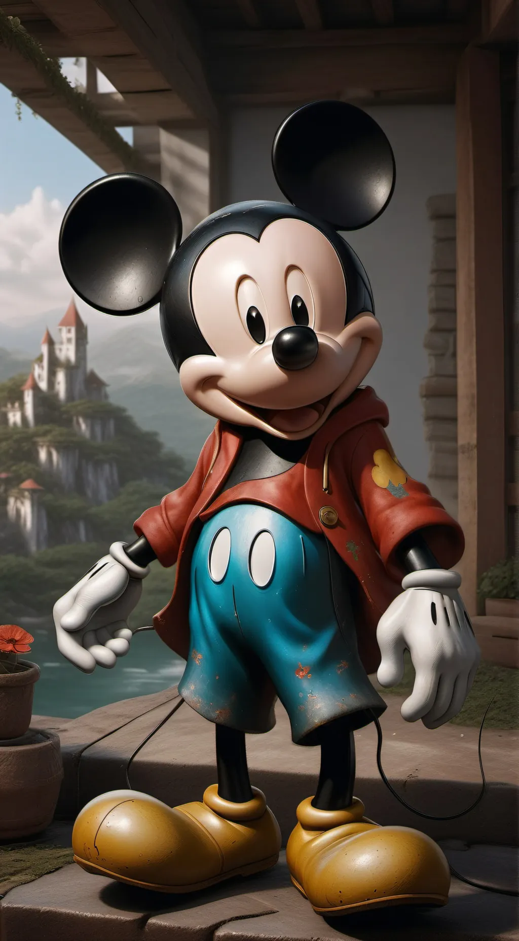 ai character: Mr. Mouse background