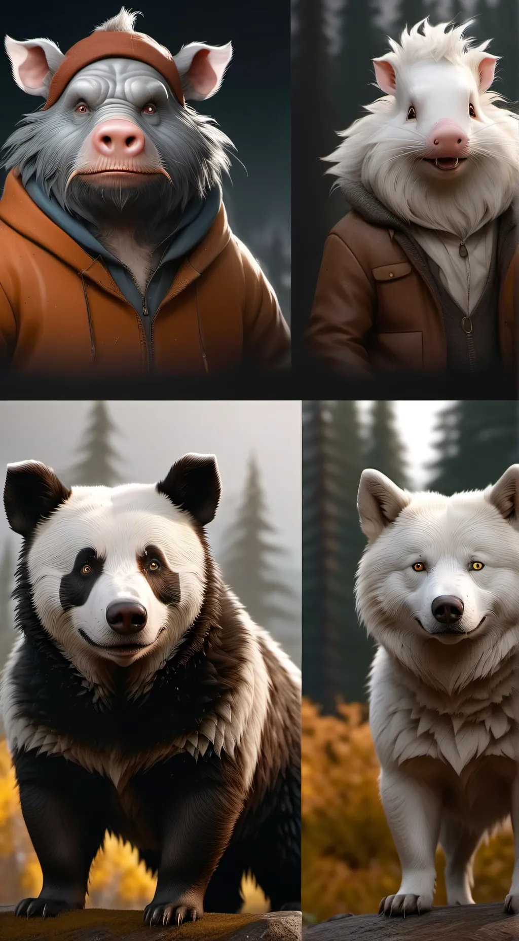 ai character: Gang background