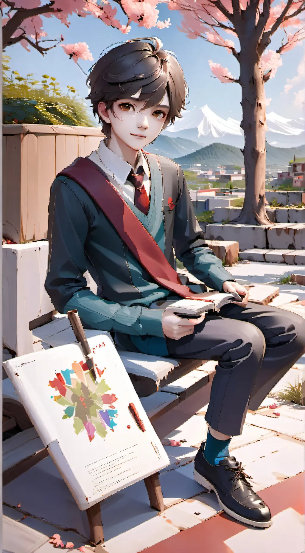 ai character: luke background