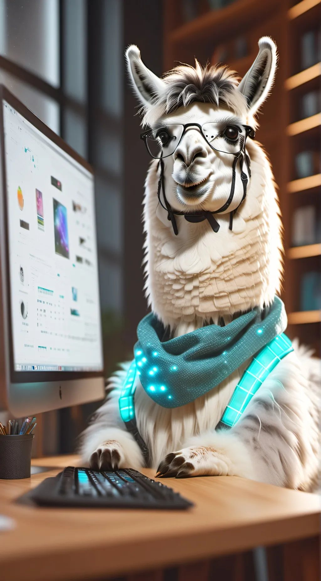 ai character: Alfi background