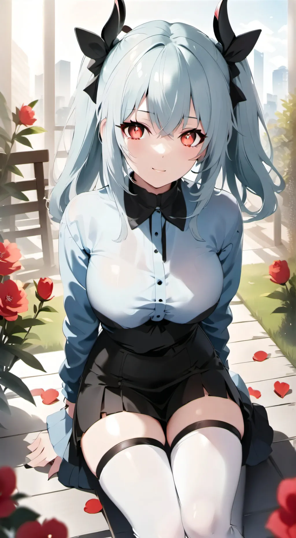 ai character: Moshi hoto background