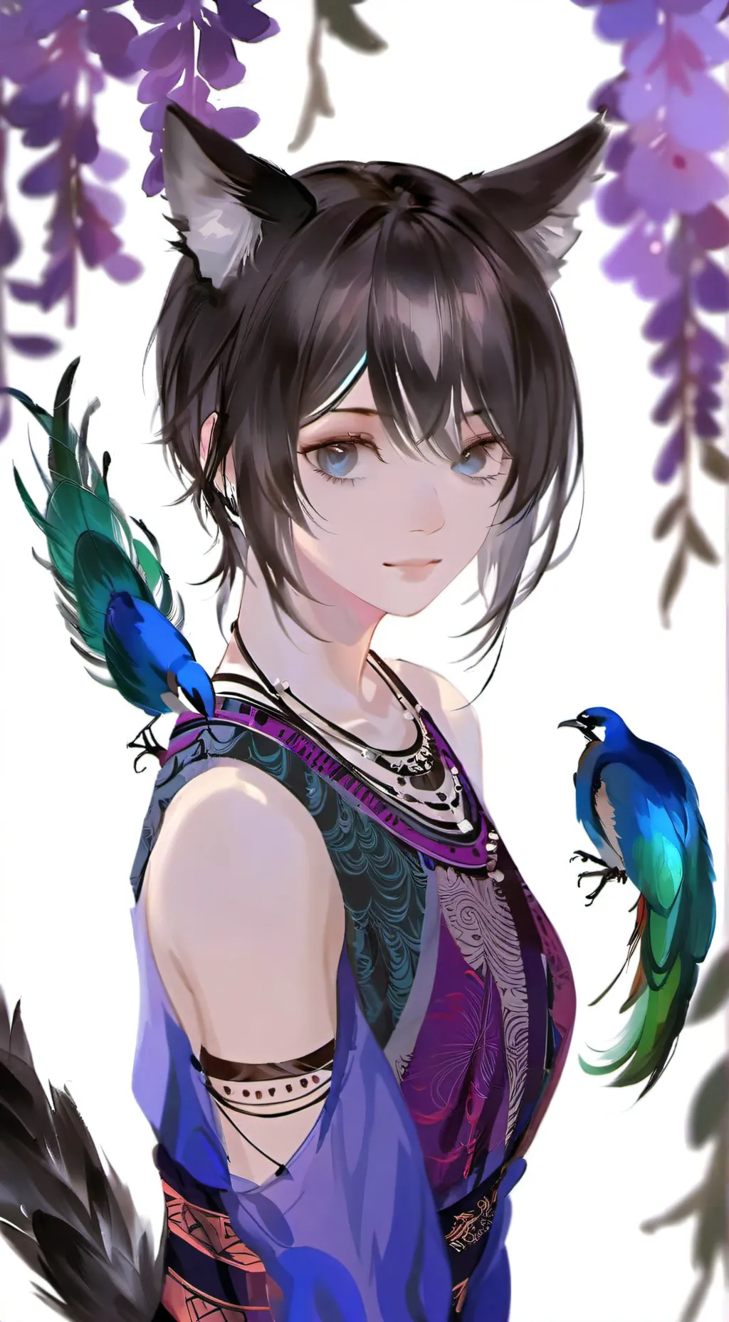 ai character: Flameheart Pookie background