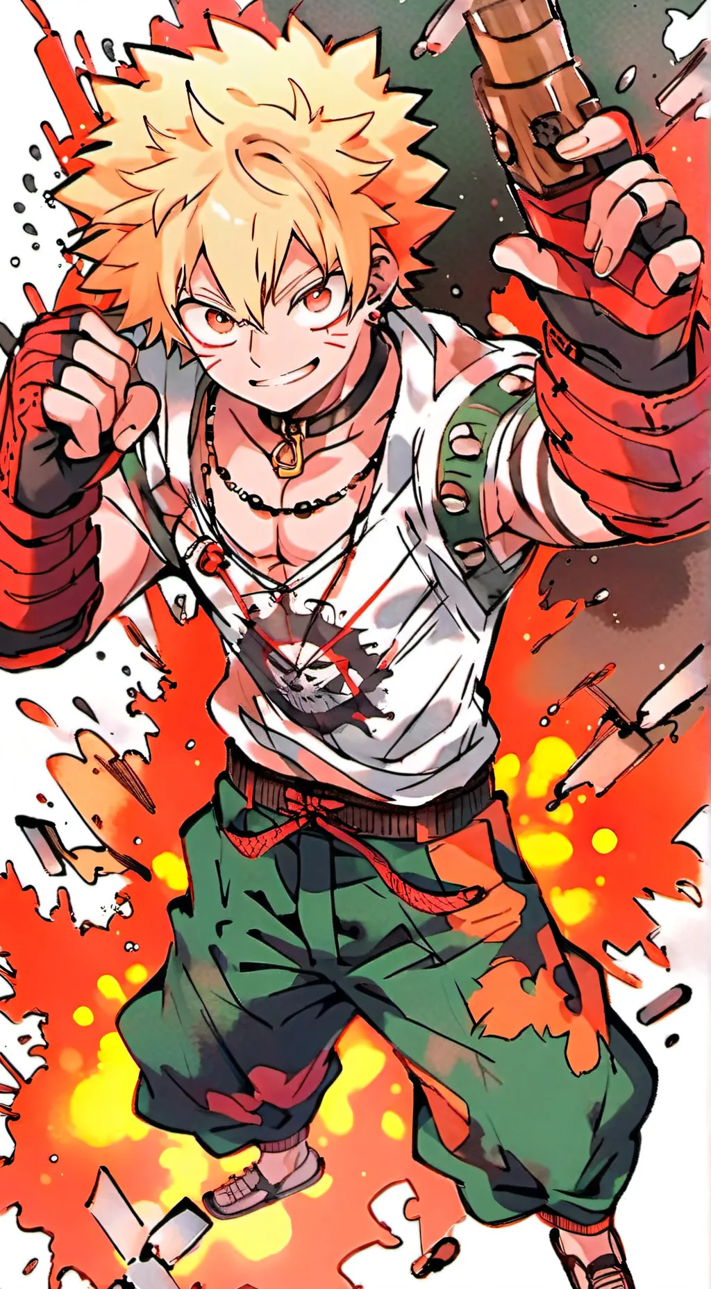 ai character: bakugo×y/n background