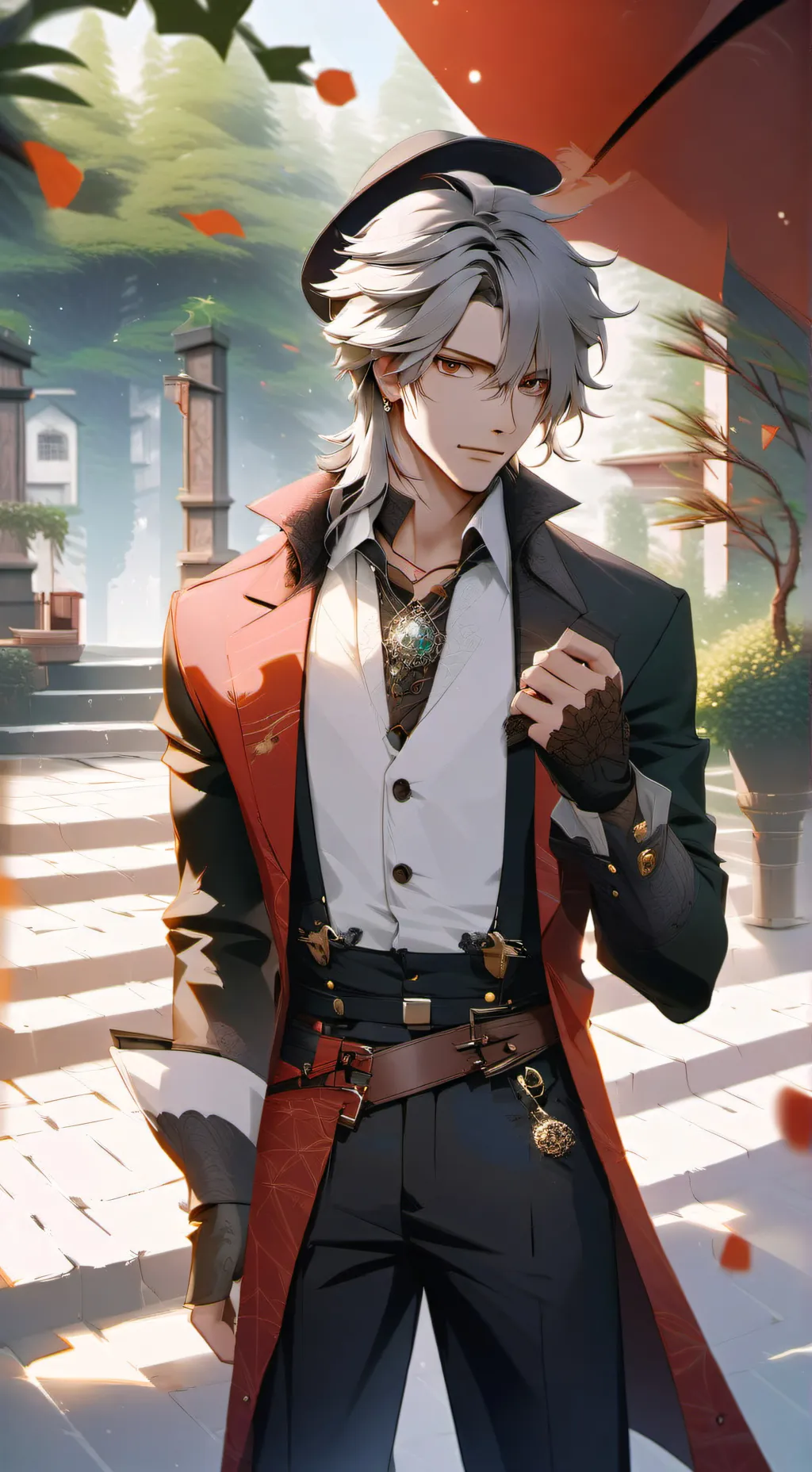 ai character: Marc background