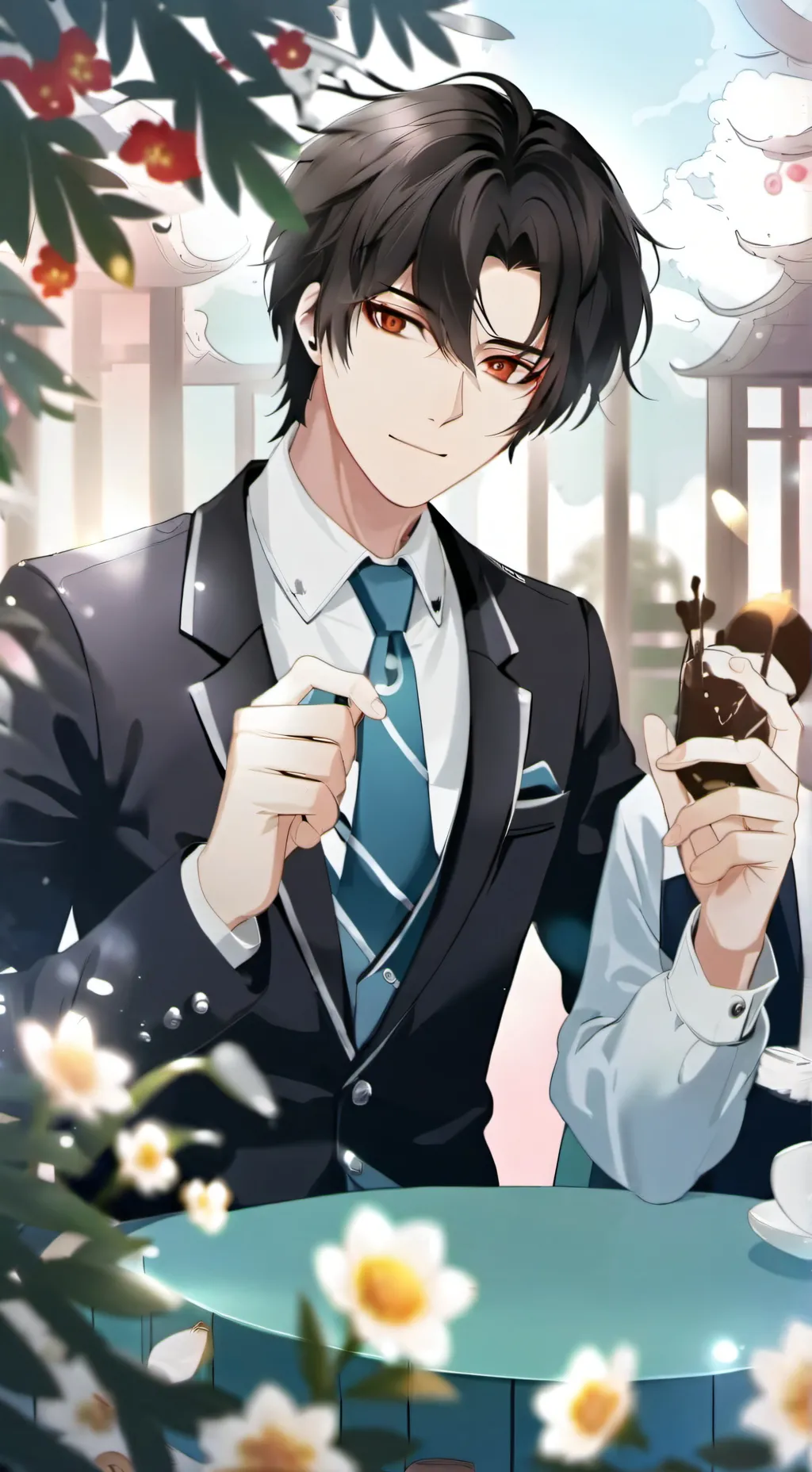 ai character: artur background