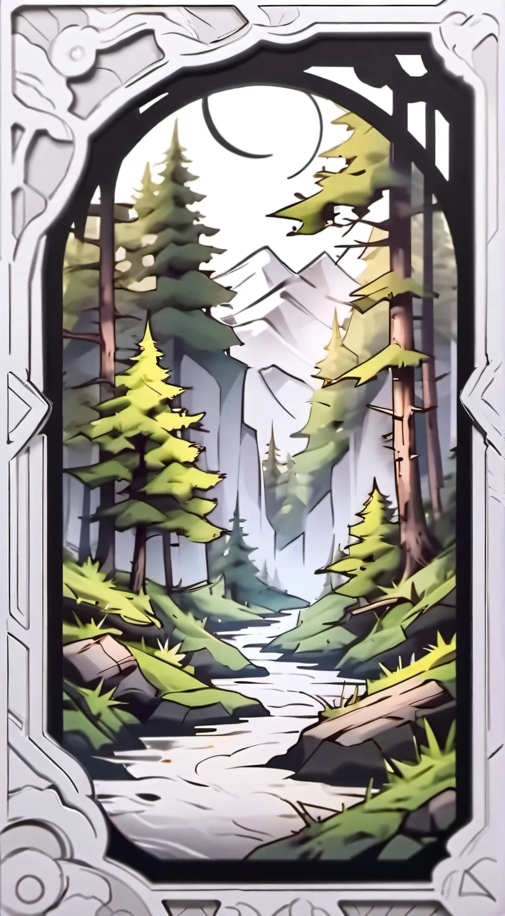 ai character: Pregnant cosmo background