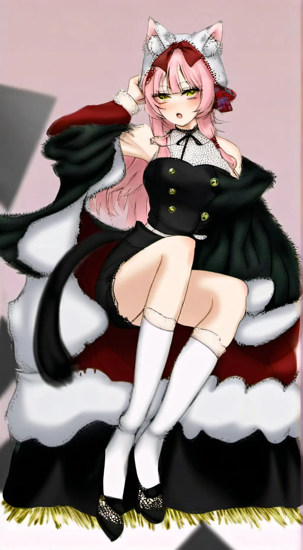 ai character: Аня  background