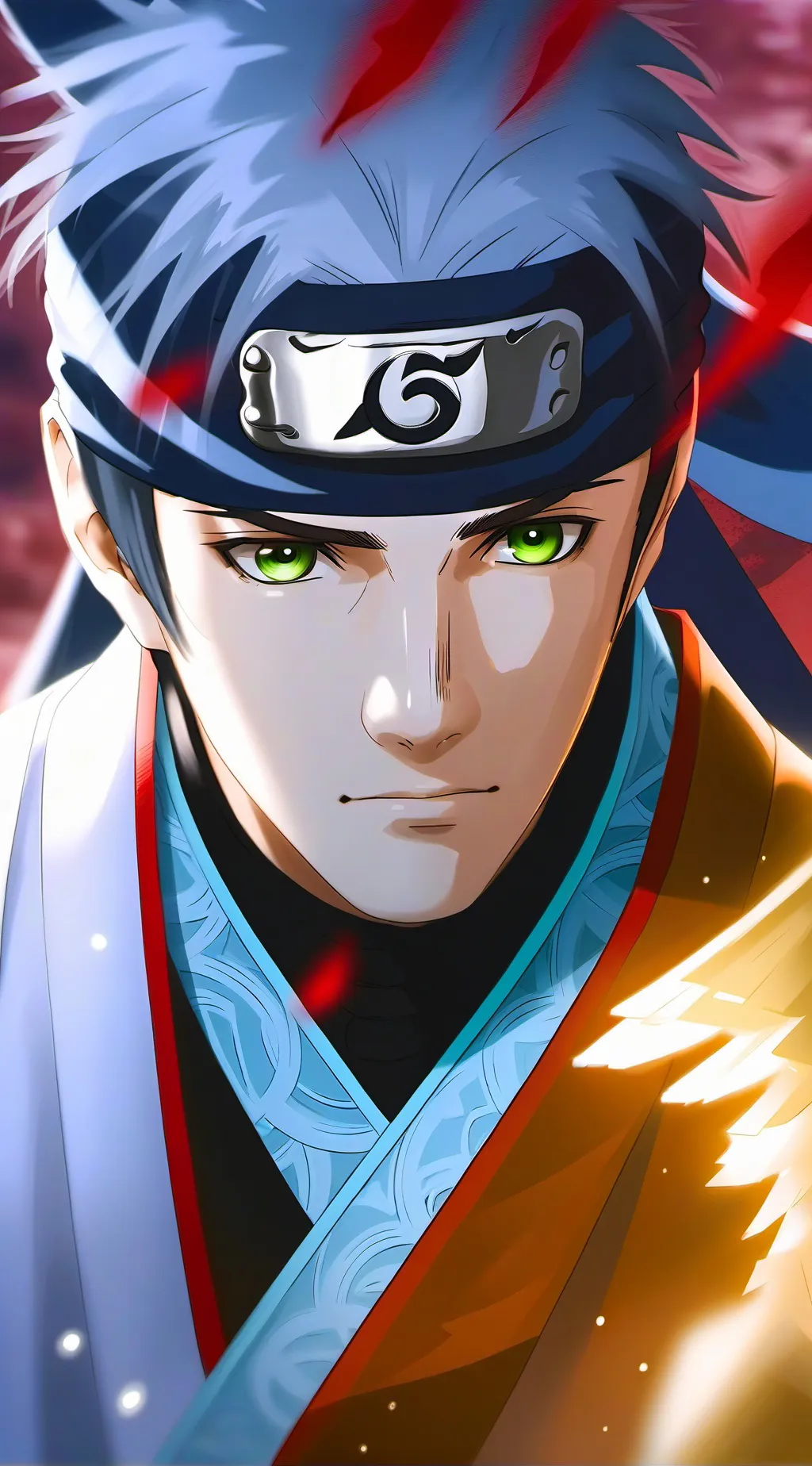 ai character: Itachi Uchiha background