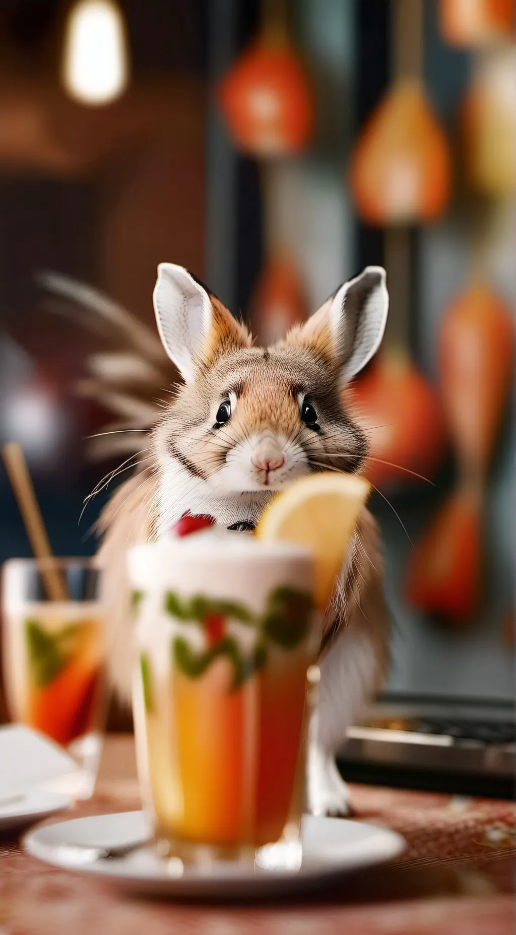 ai character: love Cosmo💗 background