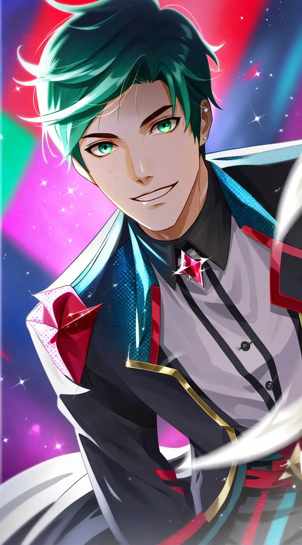 ai character: Gay Gojo gay 🌈 background