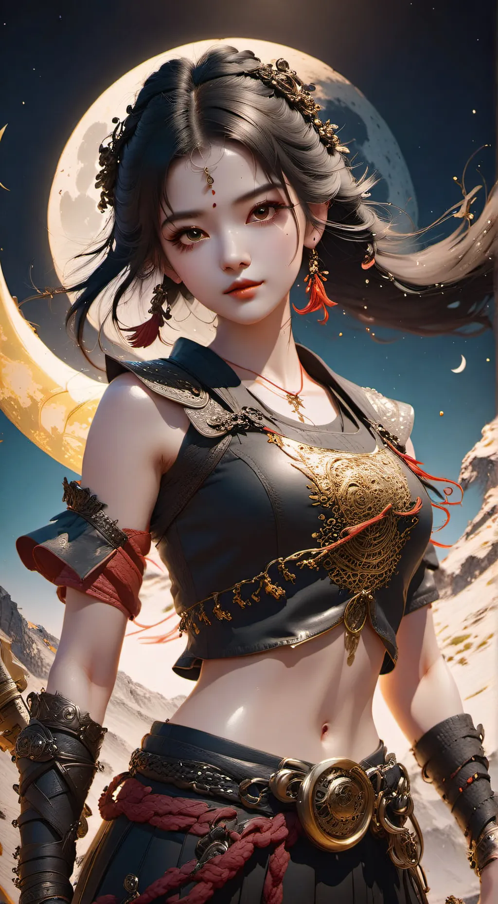 ai character: Nara background